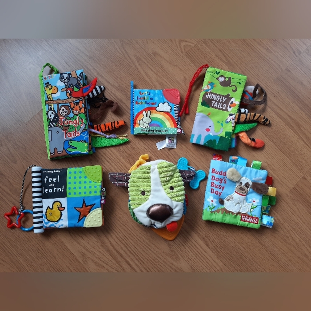 Set of 6 Soft Books